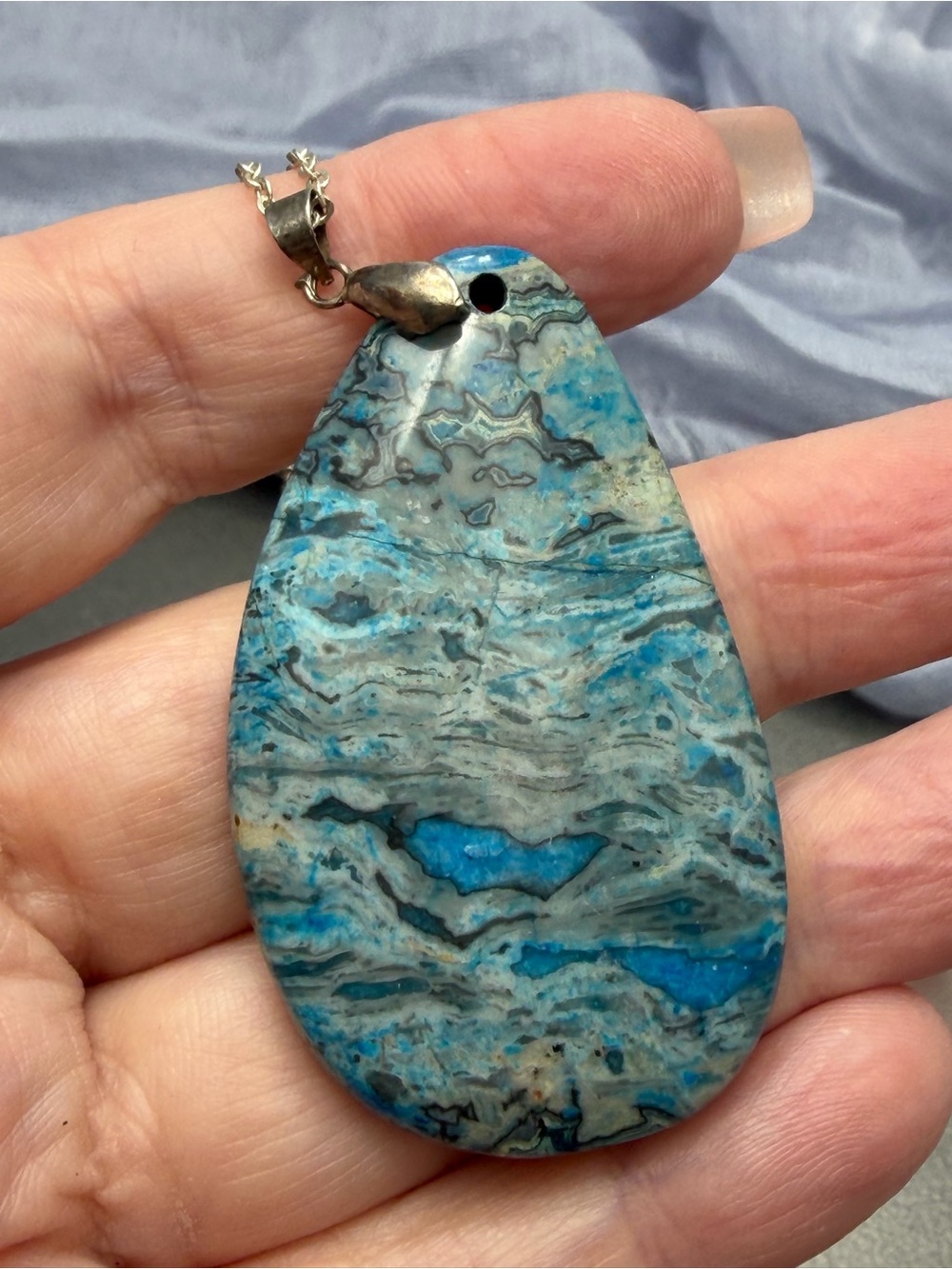 Three Semi Precious Stone Pendants - Picture 5 of 5